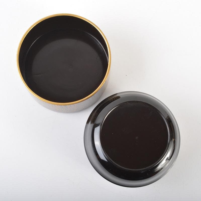 漆塗　黒漆　朱漆　金蒔絵　盃　十二客　時代箱付　V　6505