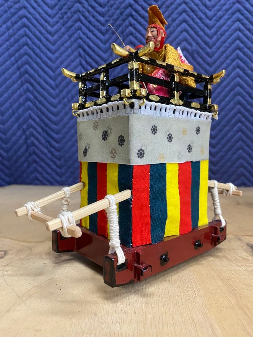 ユネスコ無形文化遺産登録岐阜県大垣市の大垣まつりの山車のミニチュア1/20