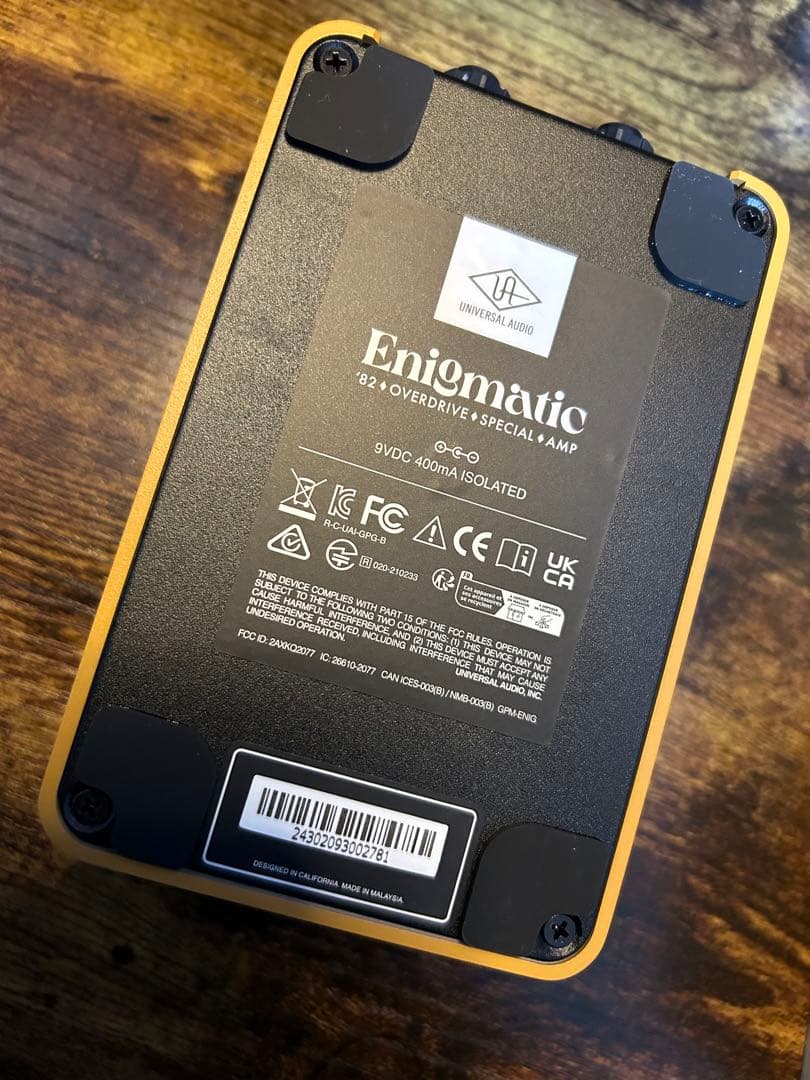 UAFX / Enigmatic エフェクター 美品