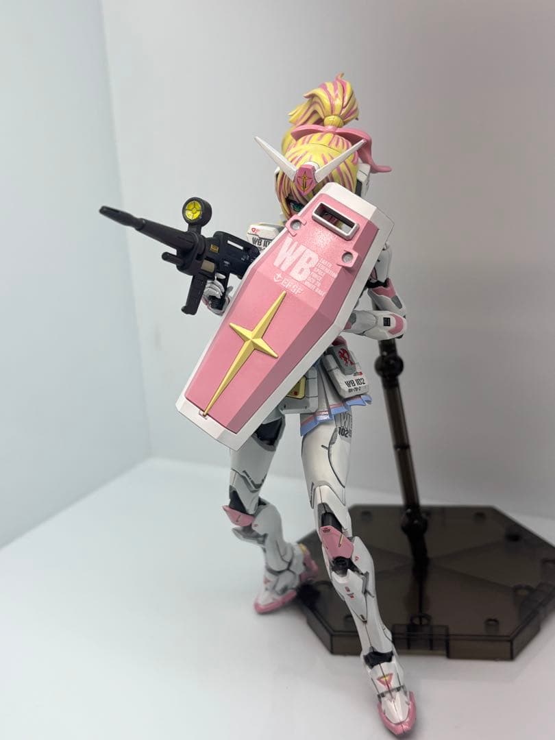 螢*典様 ガンダムRX78-2美少女プラモデルミキシング品