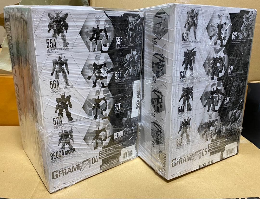 機動戦士ガンダム　GフレームFA04 GフレームFA05 ボックスセット