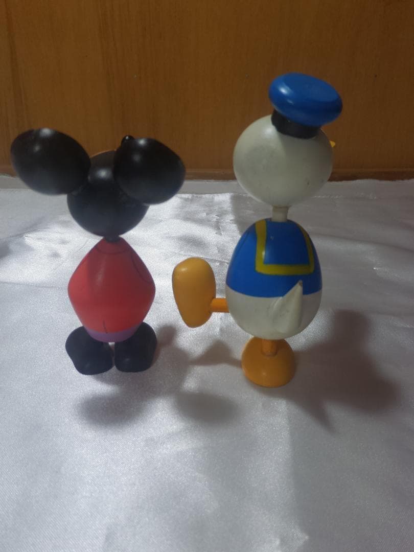 超レア ビンテージ ディズニー ドナルドダック 漫画こけし ミッキー