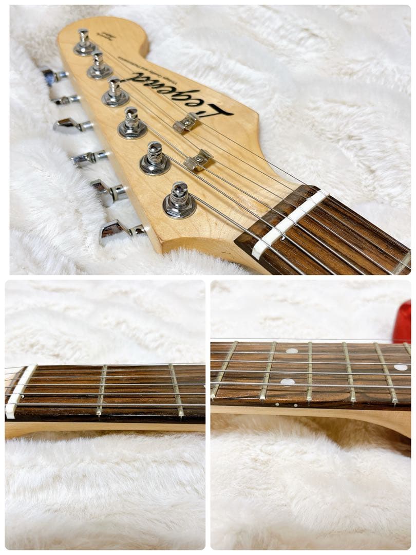 Regend レジェンド 初心者向けギター ストラトキャスター レッド 楽器