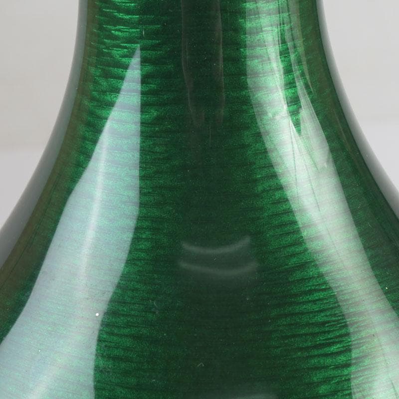 七宝焼 緑釉 松文 花瓶 共箱 V 9827 - メルカリ