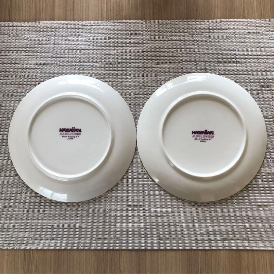ハワイアン航空HAWAIIAN AIRLINES お皿2枚希少ハワイ