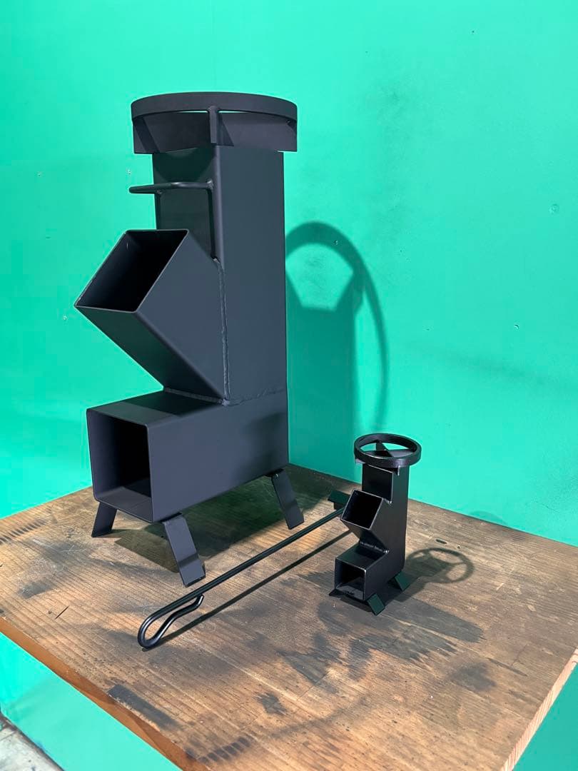 ロケットストーブ100バンドメイド