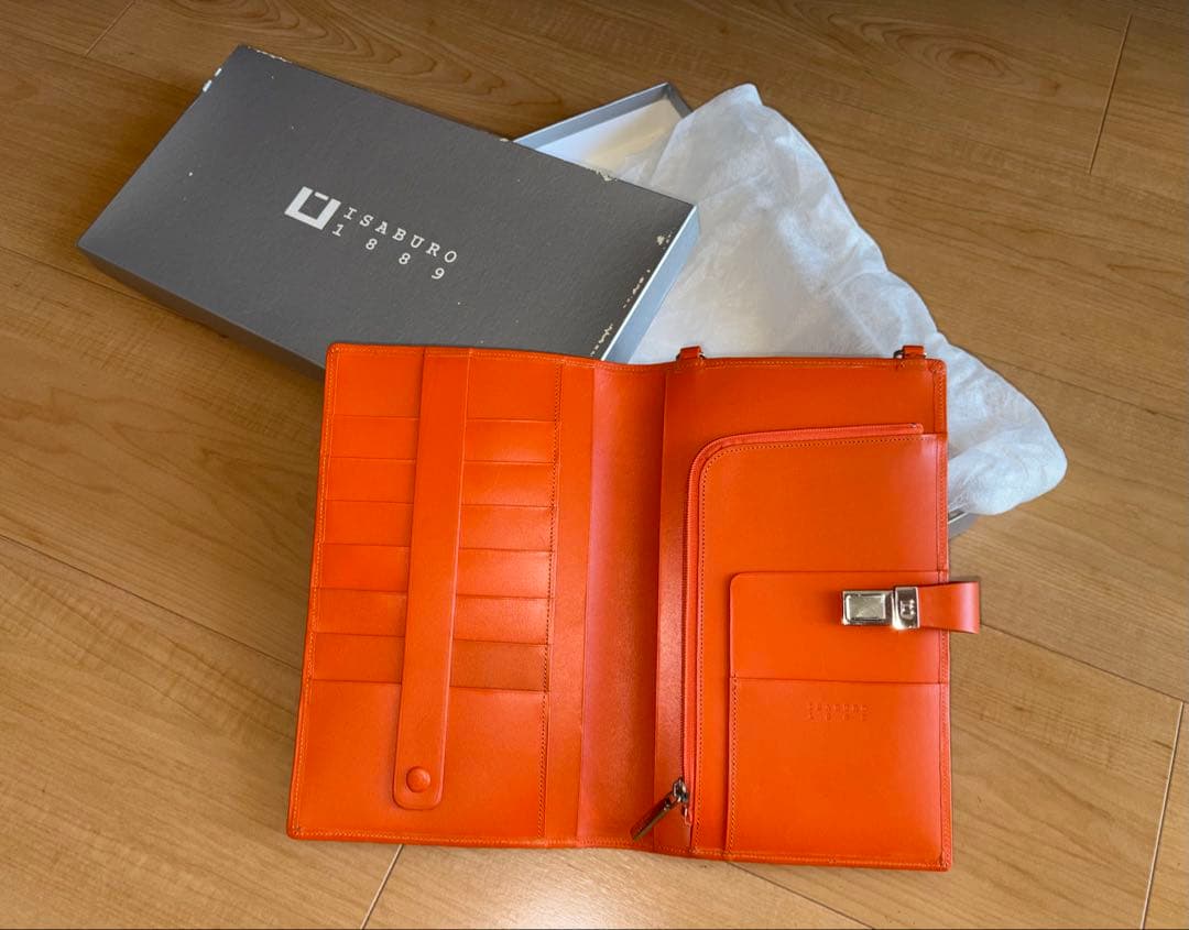 【新品未使用・希少】ISABURO 1889 本革多機能手帳＆ペンケース