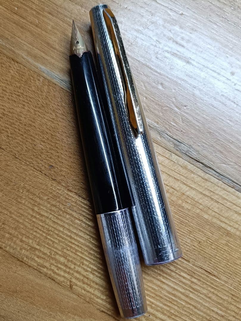 特価】Teikin/18k万年筆＆PARKER /ボールペン 2本セット