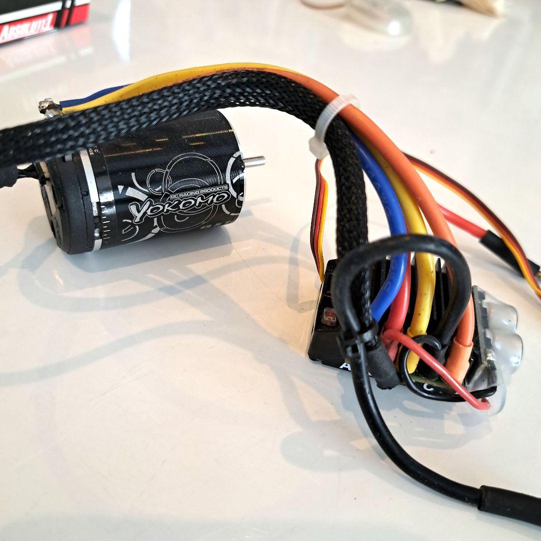 -117- ブラシレスモーター13.5T＆ESC＆プログラムカードセット