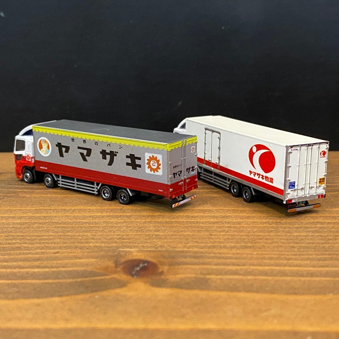 トラックコレクション　ヤマザキ物流2台　新型プロフィアなど加工品　山﨑製パン