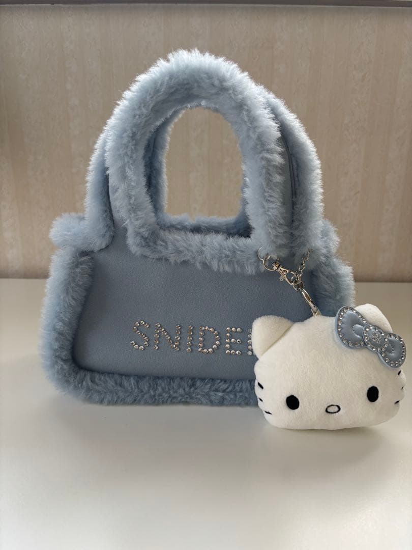 snidel ハローキティー　バッグ　ブルー