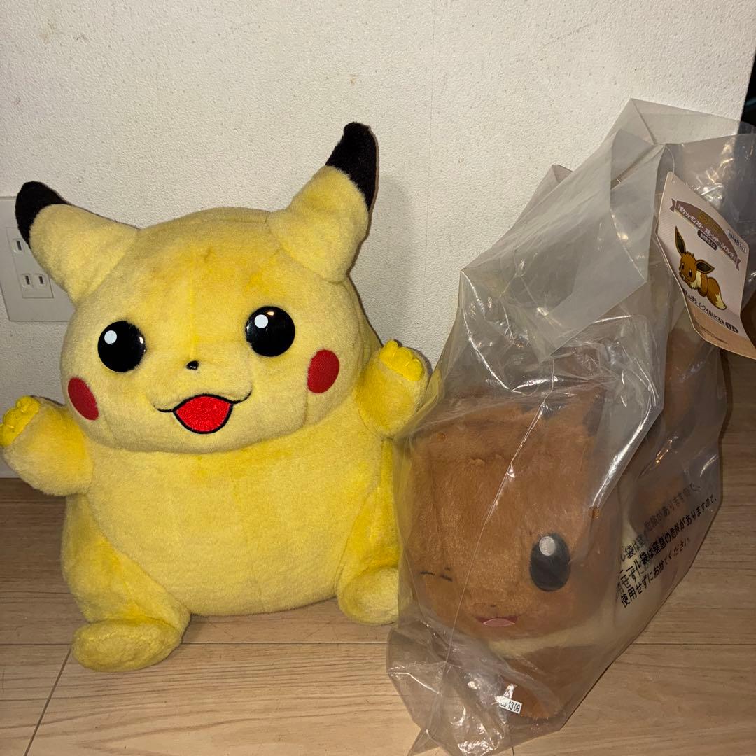 TOMY ポケモン ピカチュウ 等身大 ぬいぐるみ 初期 レトロ