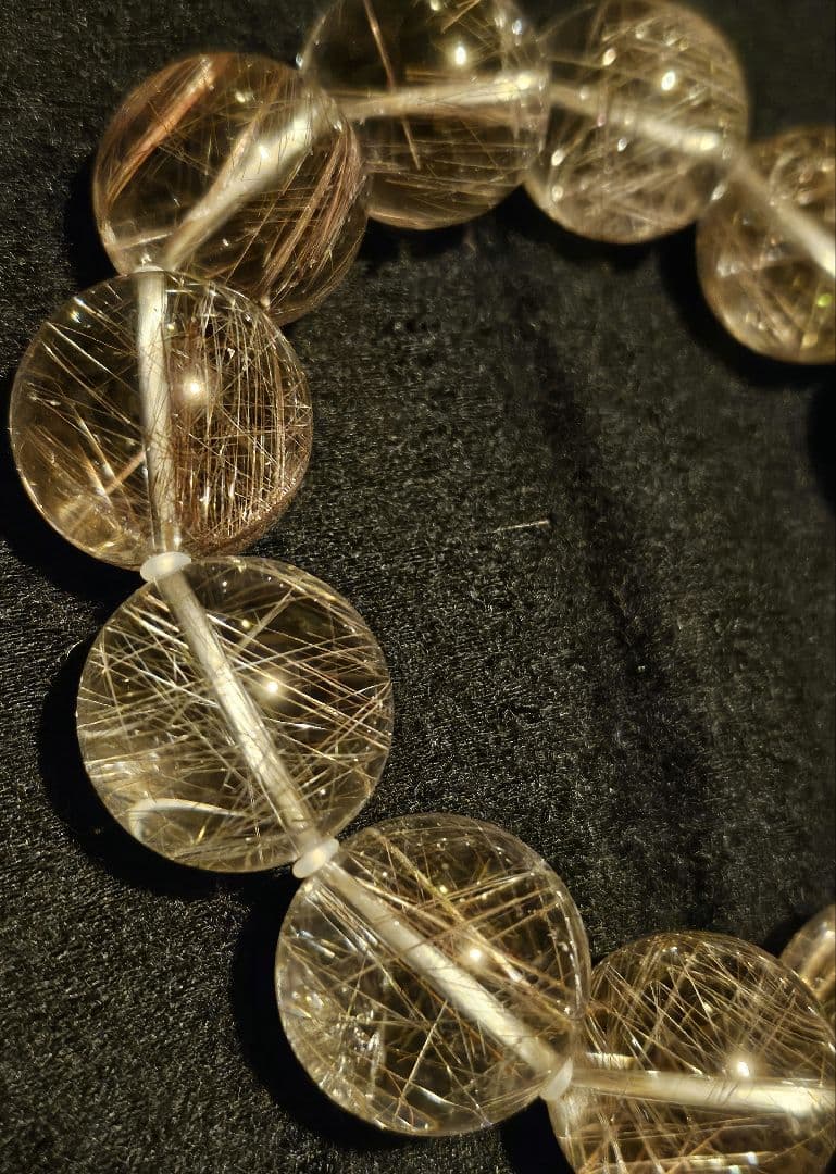 シルバールチルクォーツ ブレスレット 19mm