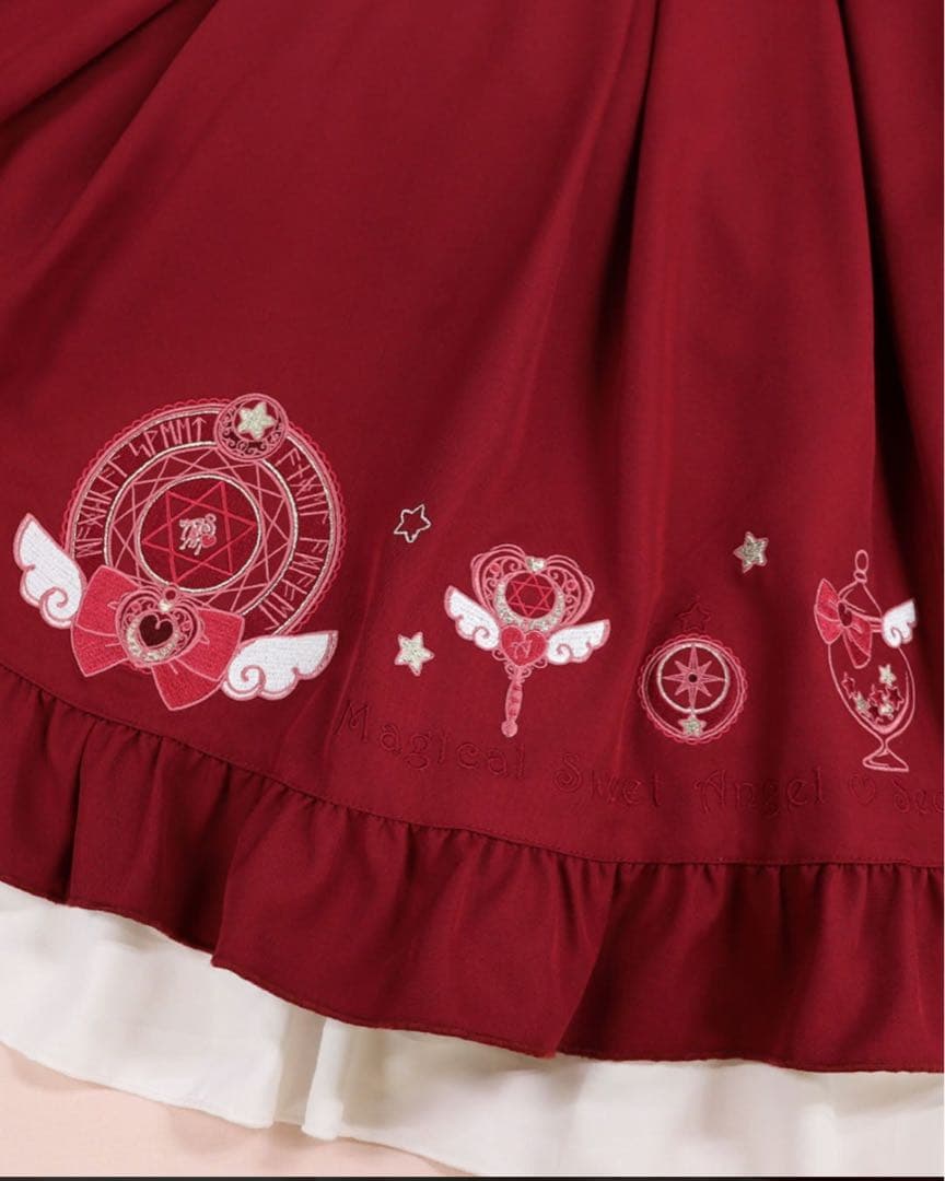 あきAmavel Magical Sweet Angel スカート レッド