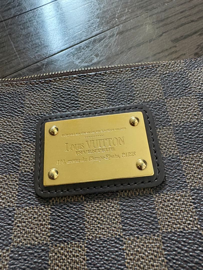 ルイ・ヴィトン ダミエエベヌ エヴァ アクセサリーポーチ 2way