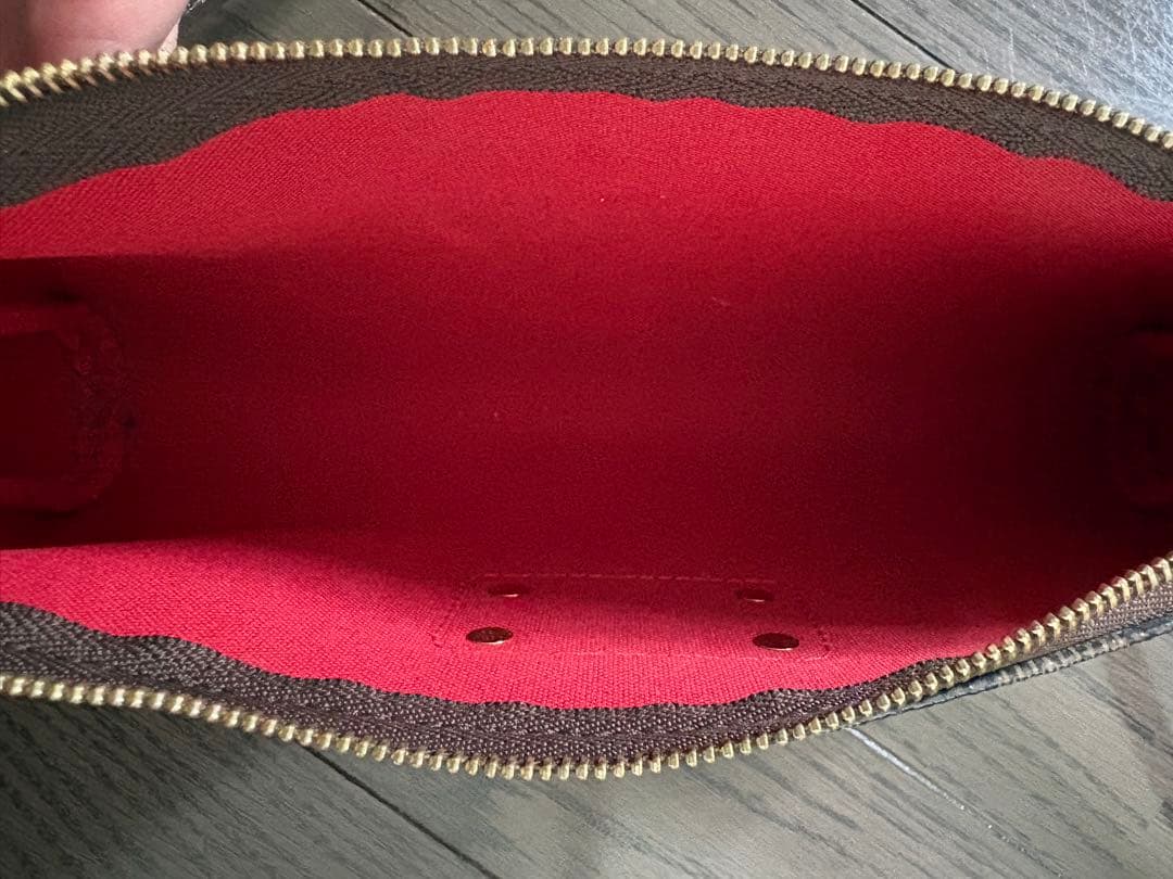 ルイ・ヴィトン ダミエエベヌ エヴァ アクセサリーポーチ 2way