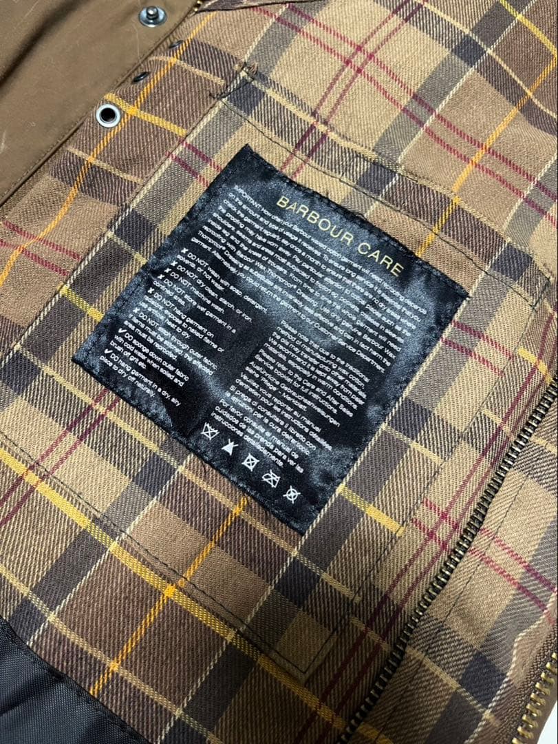 Barbour バブアー　オイルドジャケット　ブラウン