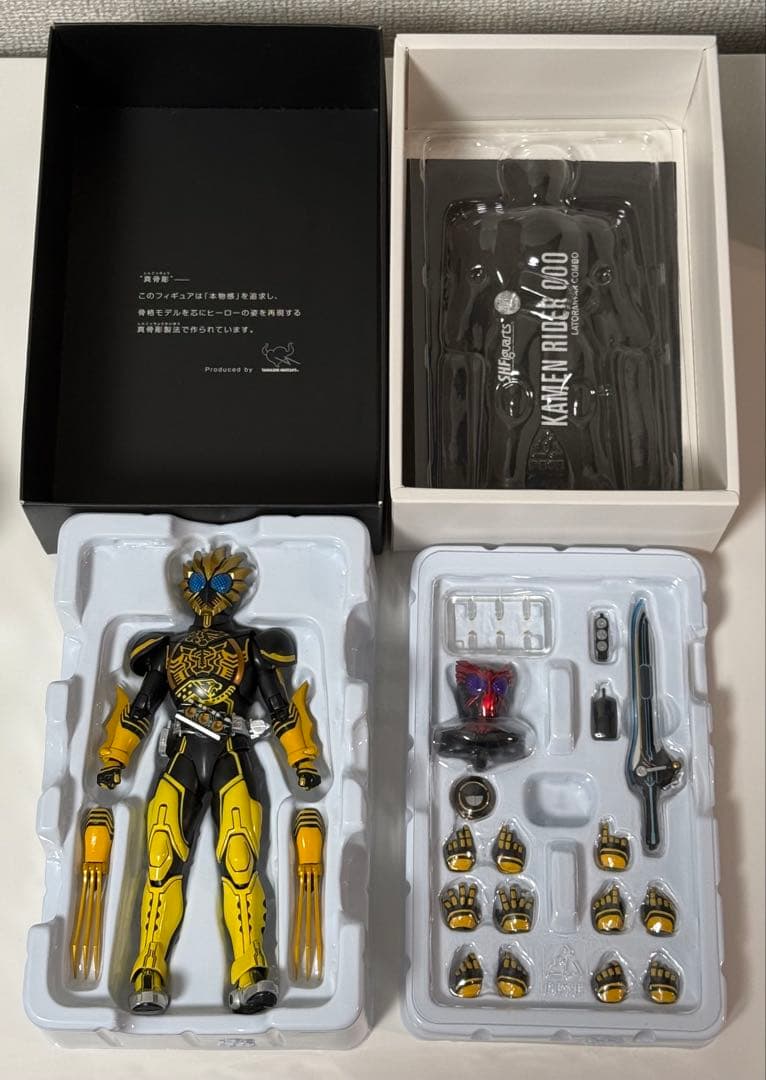 【セット】仮面ライダーオーズ　S.H.Figuarts 真骨彫製法　コンボセット