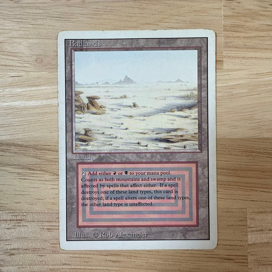 MTG】 Badlands 1枚