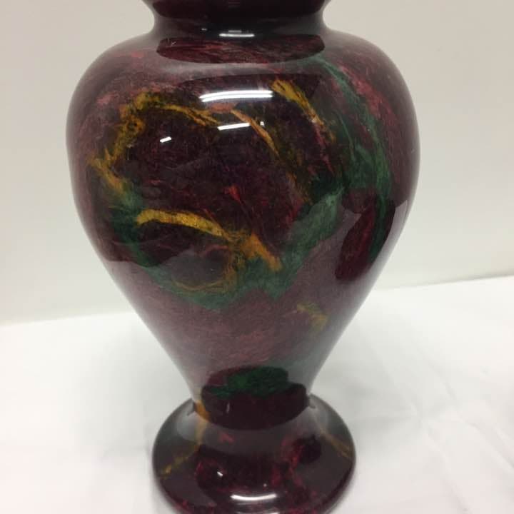 花瓶○寿山石 石彫り 花器 手掘り 花唐草 鳥 土物 古玩 唐物 時代物 骨董品