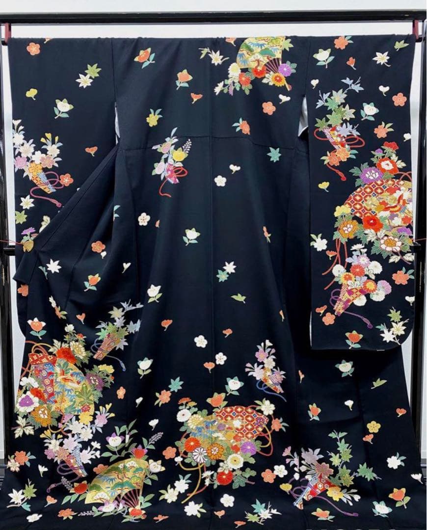 振袖 豪華 金駒 金彩紋意匠 身丈177cm トールサイズ