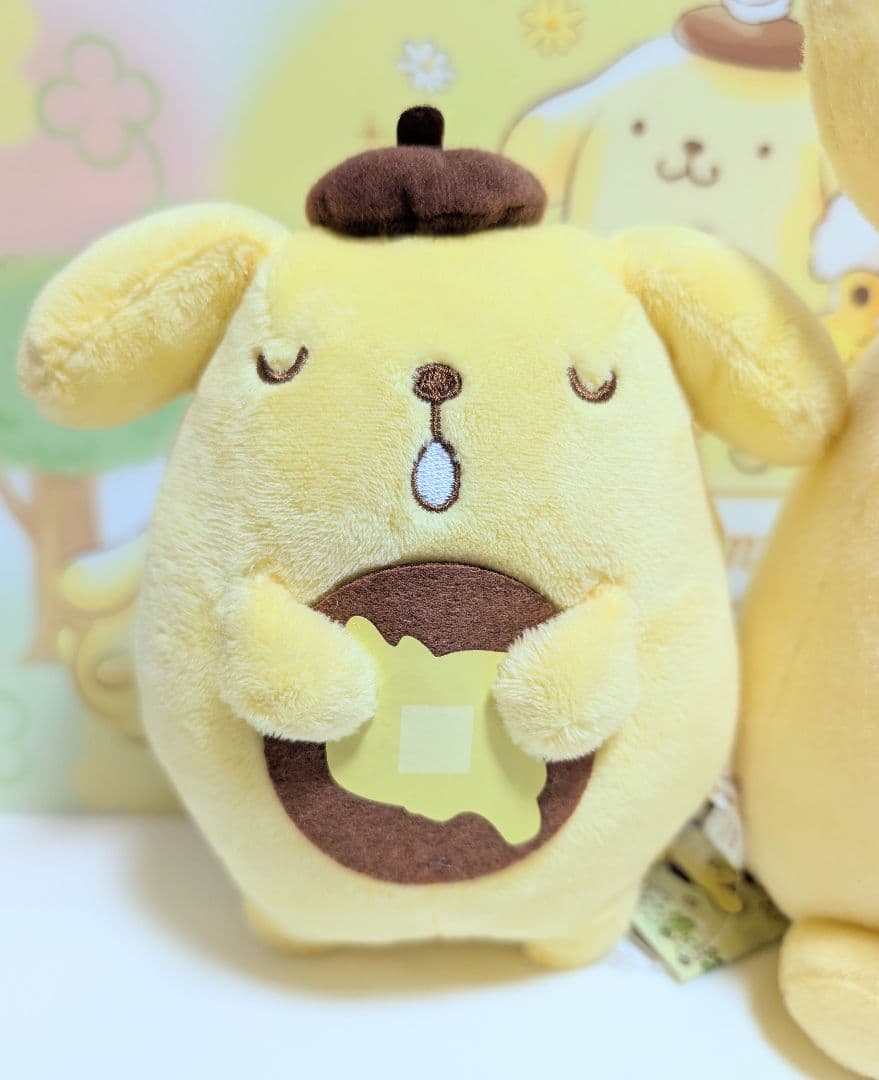 ポムポムプリン ホットケーキ ぬいぐるみ ポムポムプリン ハッピー