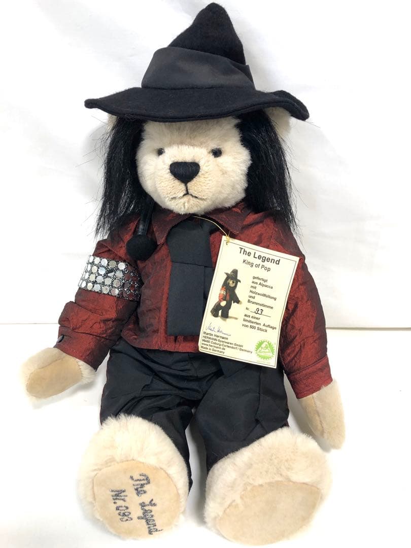HERMANN The Legend King of Pop テディベア