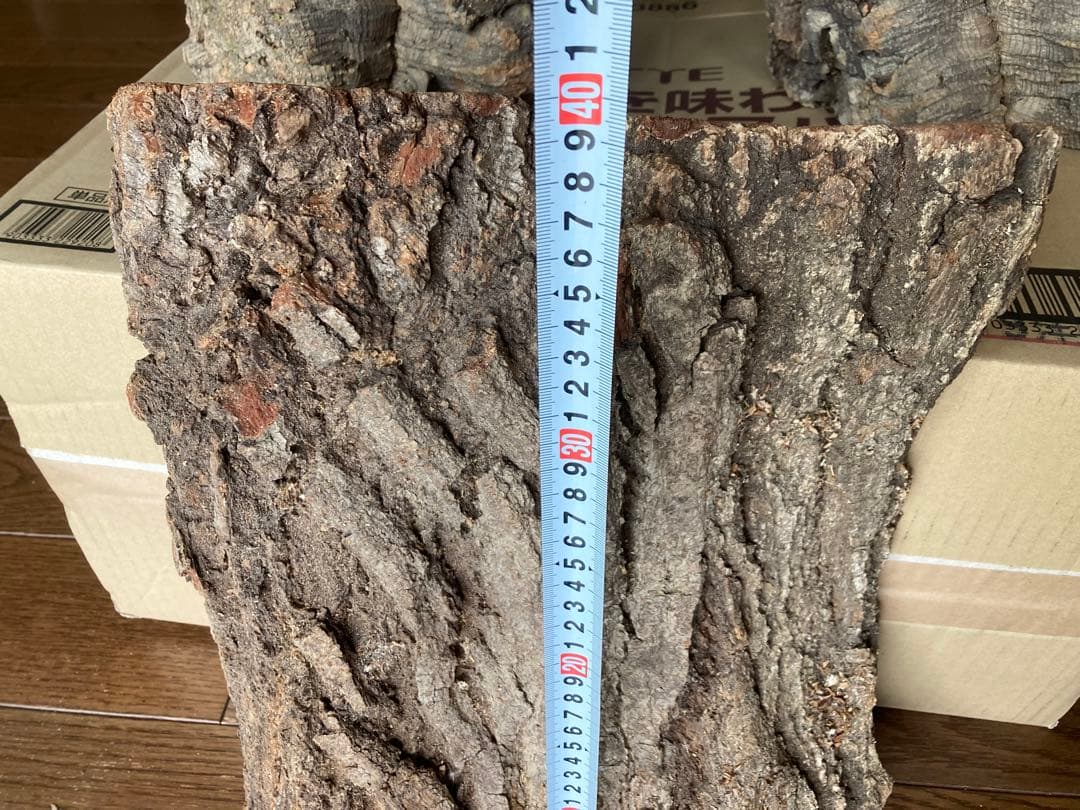 天然コルク樹皮2個とコナラ樹皮1個 - メルカリ