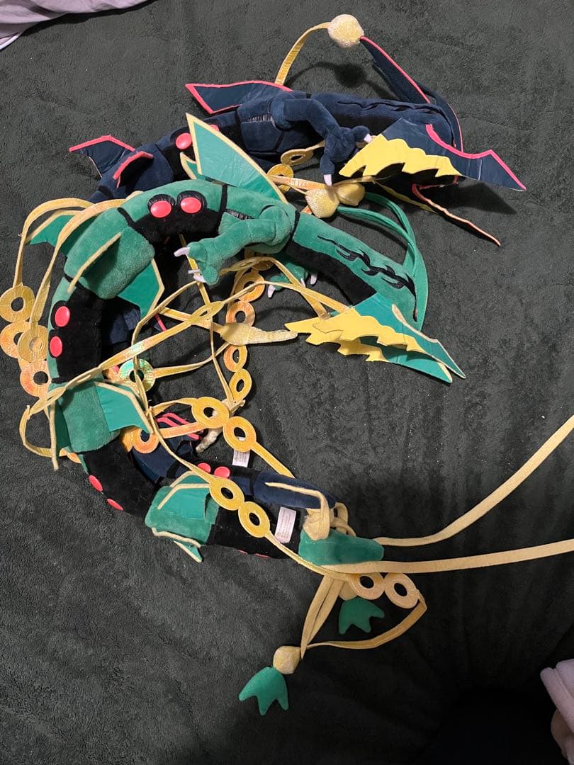 ポケモンセンター限定　メガレックウザ　ぬいぐるみ　セット