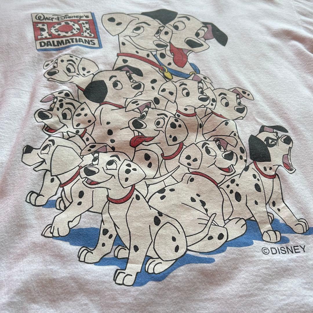 90s USA製 ヴィンテージ Disney 101匹わんちゃんTシャツXL