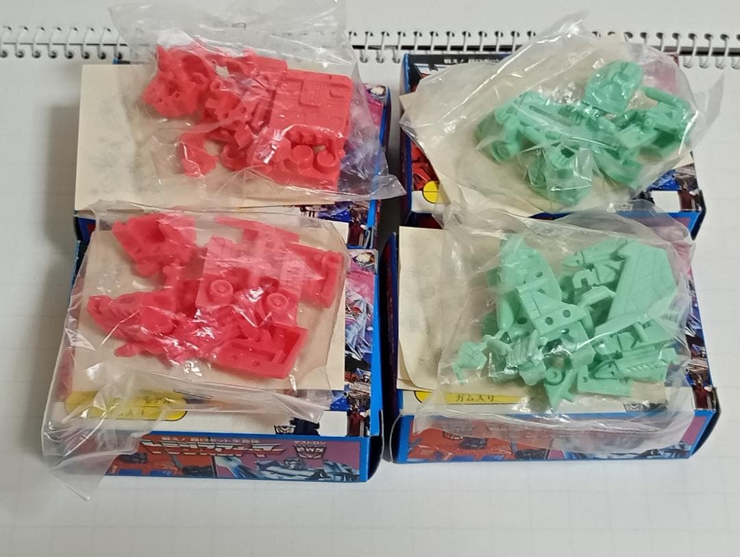 戦え!超ロボット生命体 トランスフォーマー プラスチックモデル 全4種 コンボイ