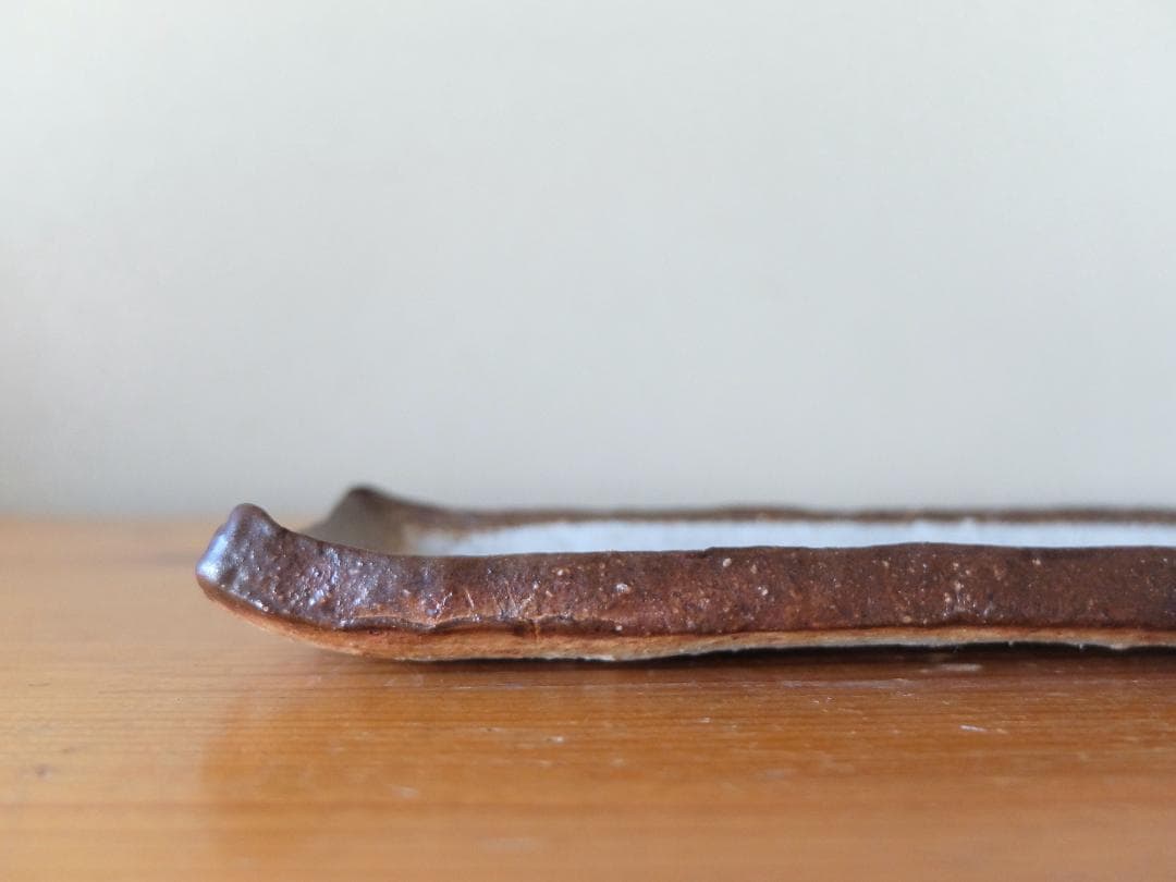 小林秀二さんの備前の長方皿とフリーカップ♡セットで