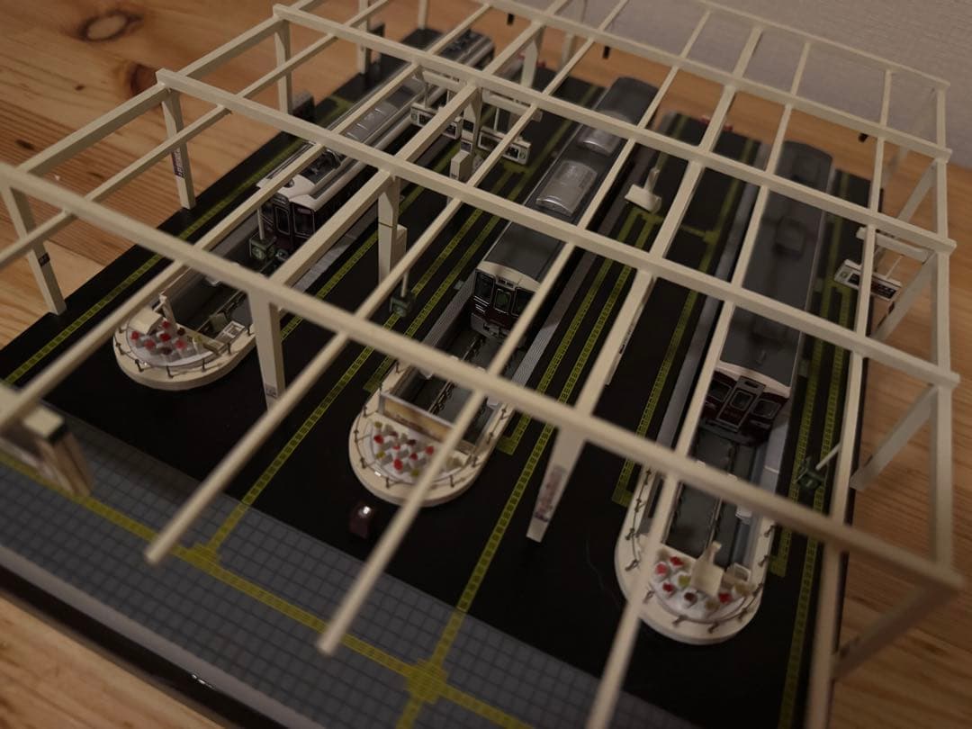 [現状品]阪急梅田駅　京都線　ジオラマ　松本商事