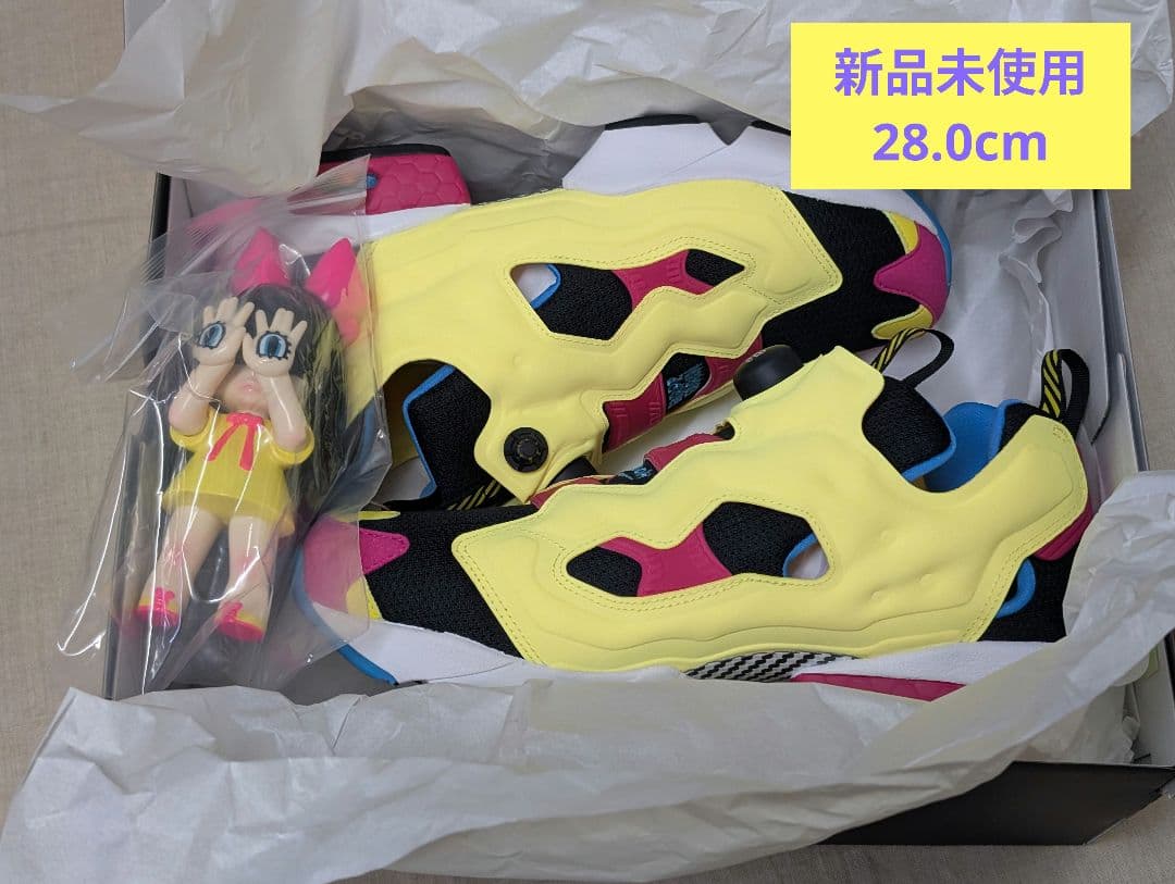 28.0 Reebok GRAPE BRAIN ポンプフューリー にぎるちゃん - メルカリ