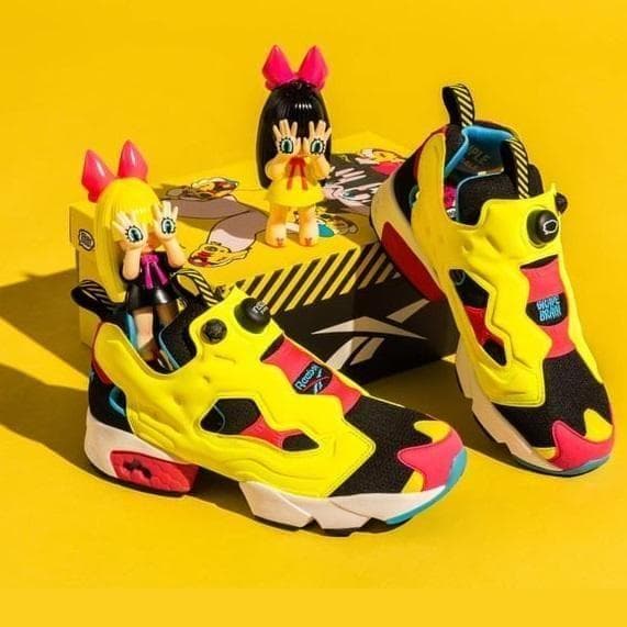 28.0 Reebok GRAPE BRAIN ポンプフューリー にぎるちゃん - メルカリ