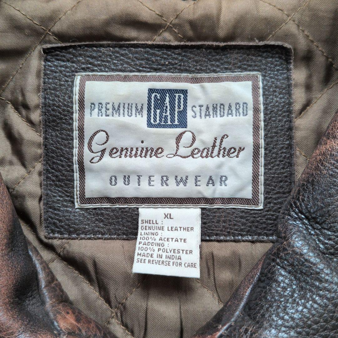 90s OLD GAP レザージャケット プレミアムスタンダード A2 - メルカリ