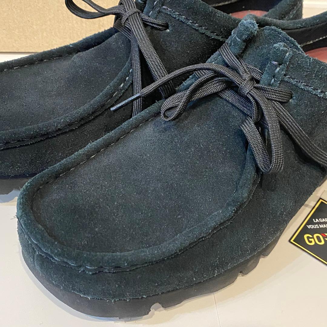 クラークス ワラビー GORE-TEX ブラック Clarks UK8 26.5
