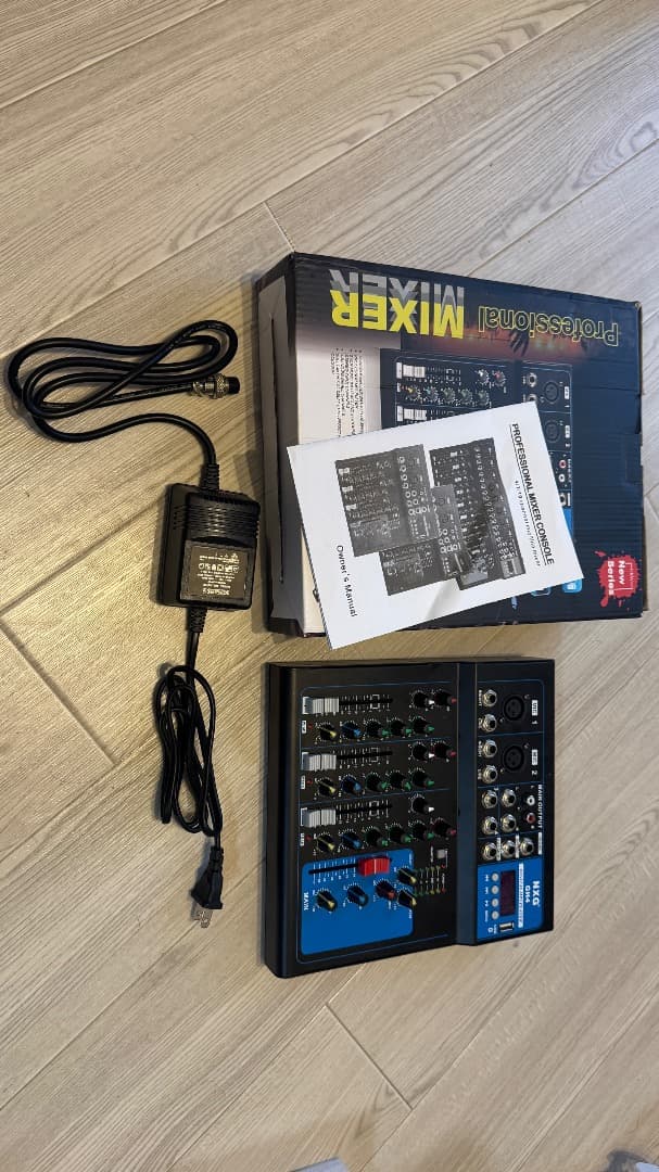 NXG GH4 アナログミキサー 4チャンネル