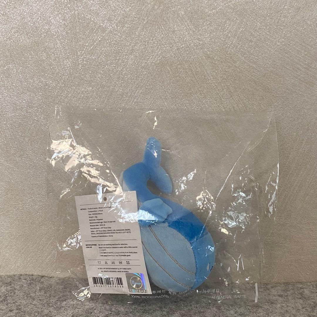 NMIXX エンミックス クジラ キーホルダー ぬいぐるみ - メルカリ