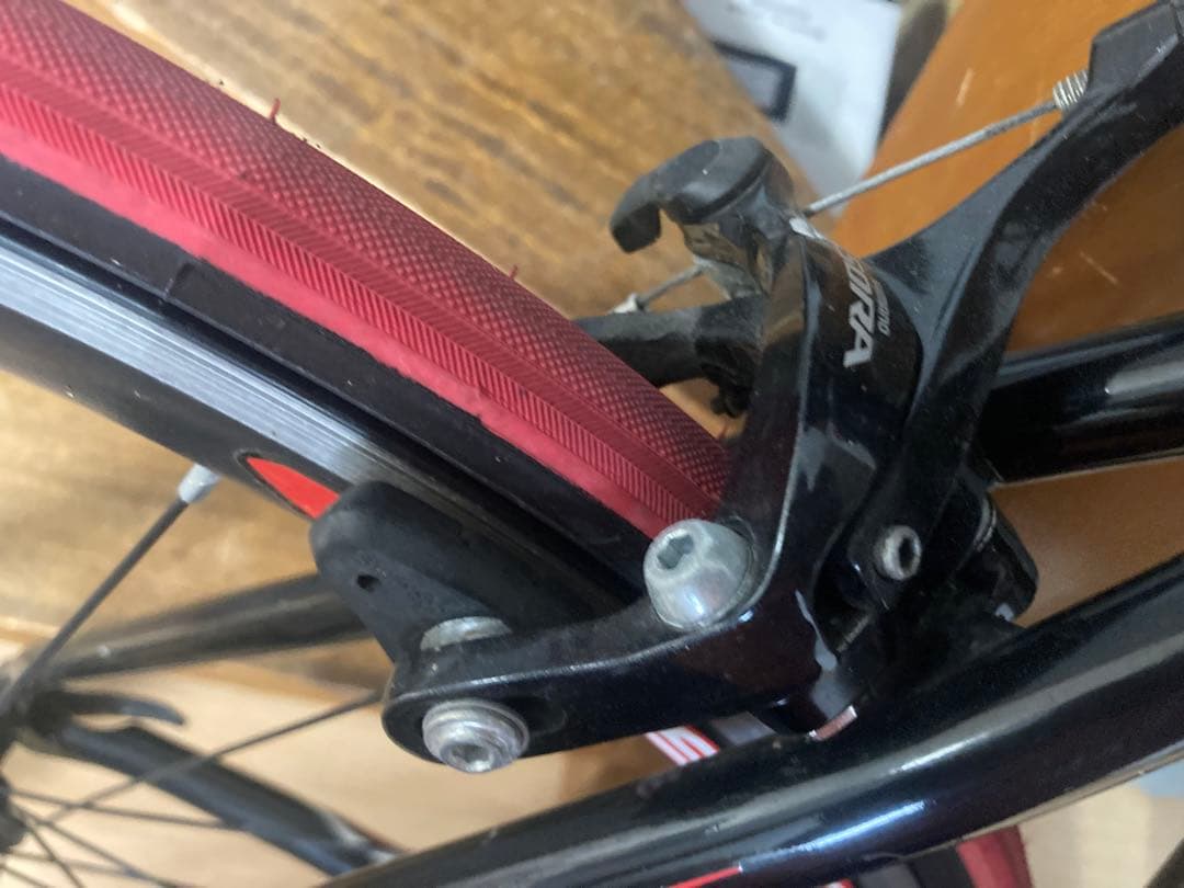 【送料込みになりました】ORBEA ロードバイク AQUA ブラック/レッド