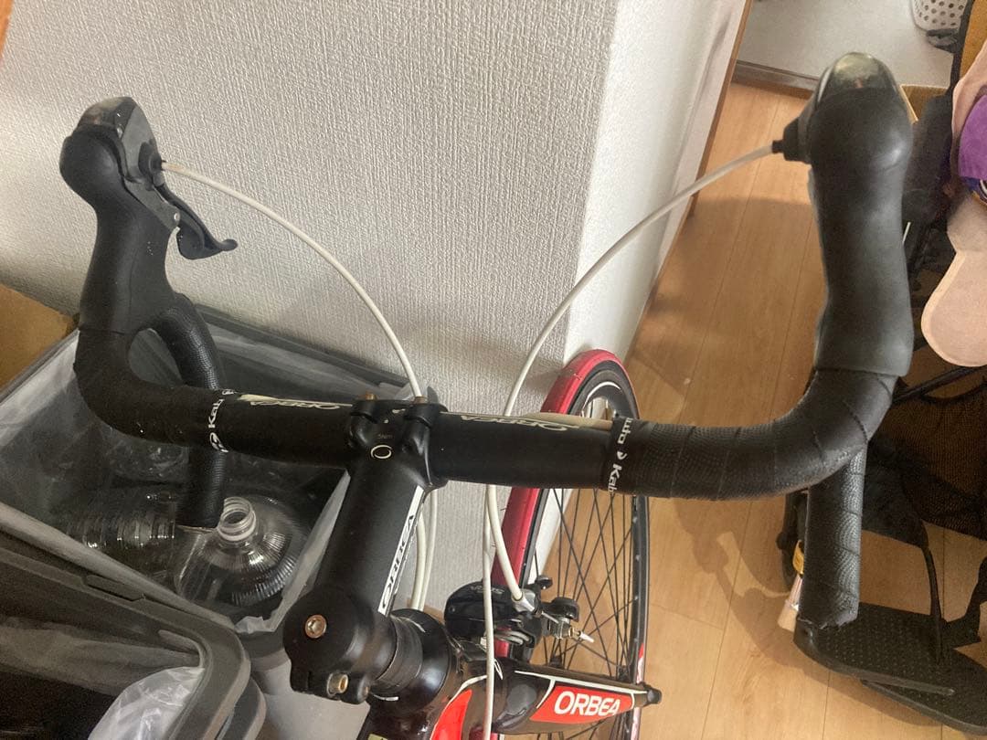 【送料込みになりました】ORBEA ロードバイク AQUA ブラック/レッド