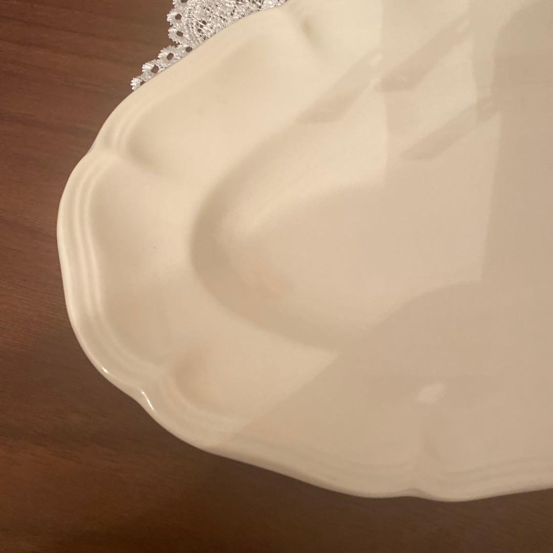 おまけ】サルグミンヌ ラヴィエ フランス アンティーク 花リム 蚤の市