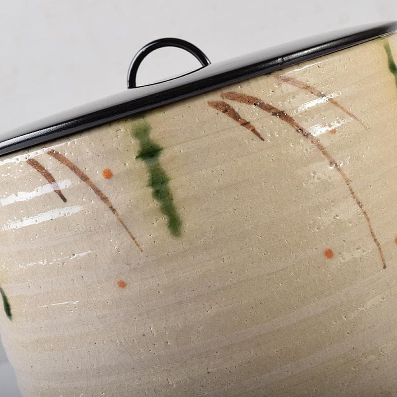 hiro様専用 茶道具 弥七田織部 壱陶造 水指 共布共箱 V R8707B - メルカリ