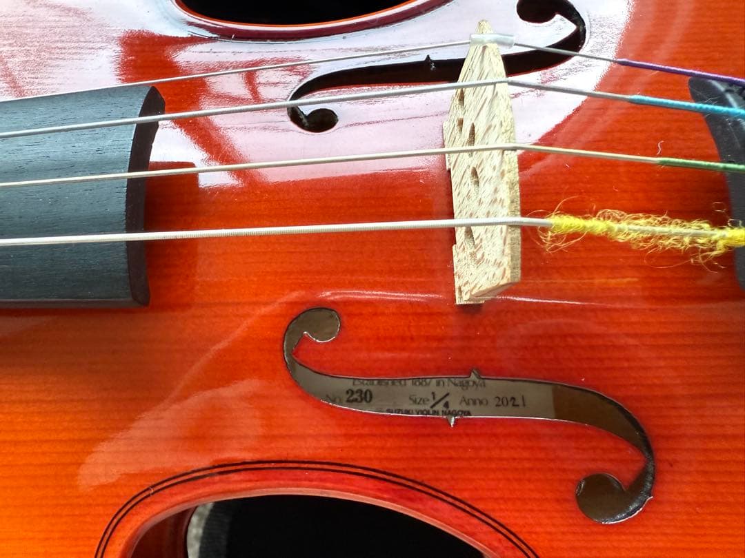 鈴木スズキ　バイオリン No. 230 アウトフィット　2021年製