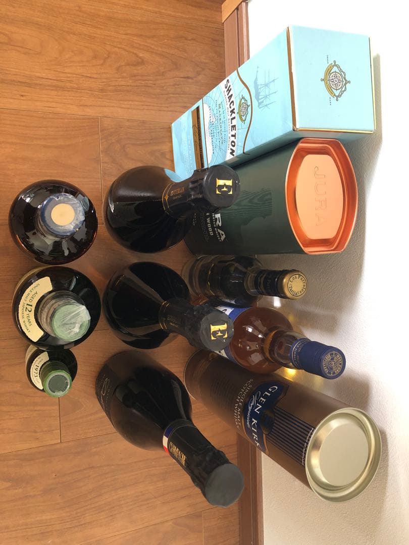 洋酒セットその2（ウイスキー、シャンパーニュ、シンガニ:合計98,000円