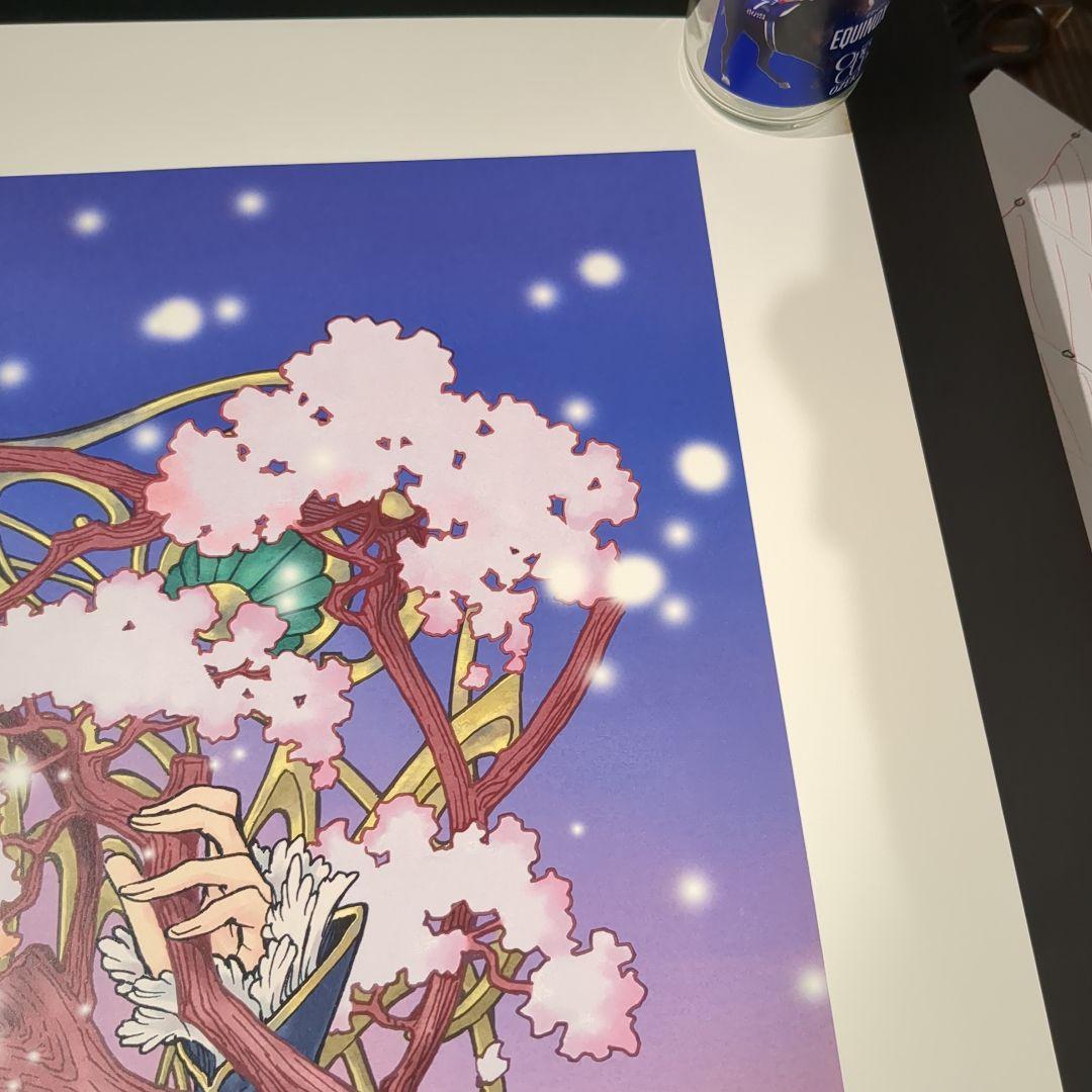 アニメポスター Fate セイバー B1 ポスター CLAMP