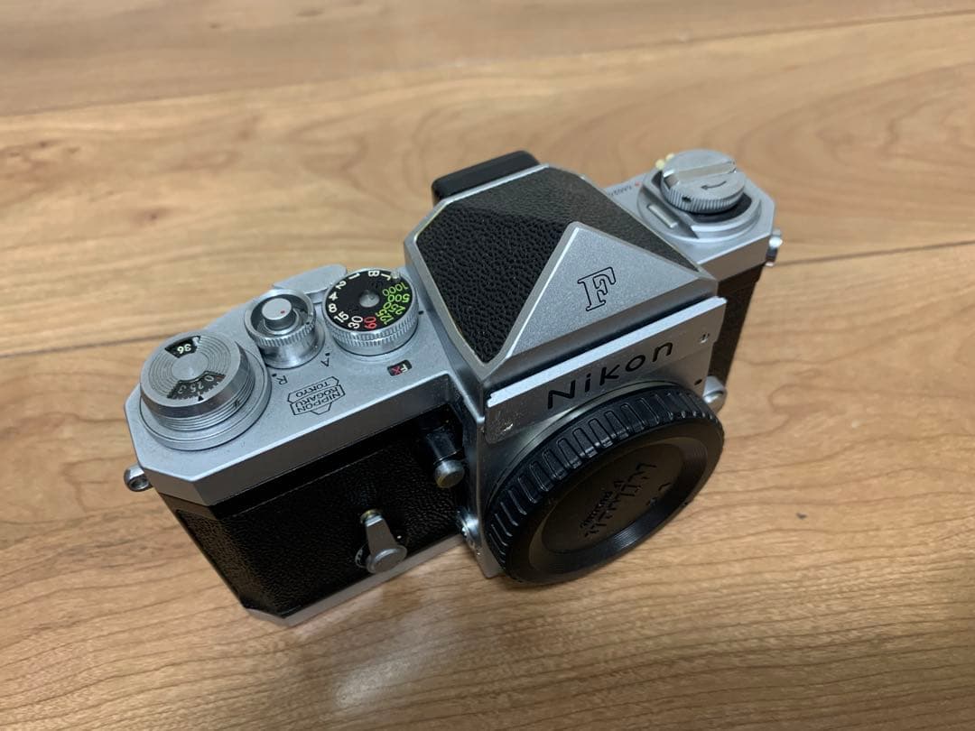 OH済】Nikon F 一眼レフカメラ + 50mm f1.4レンズ