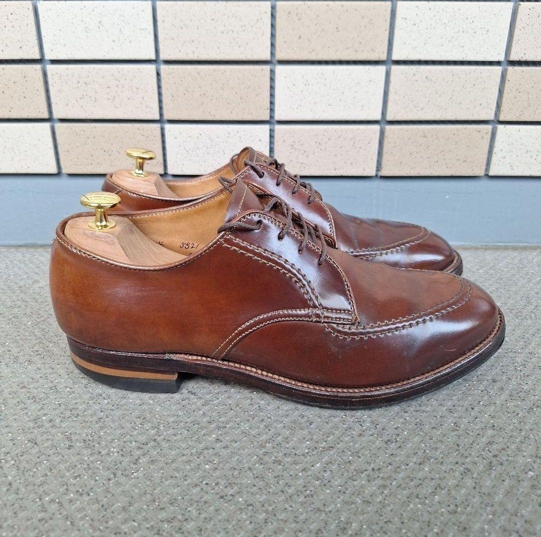 箱付き ALDEN ウイスキーコードバン 7 1/2D