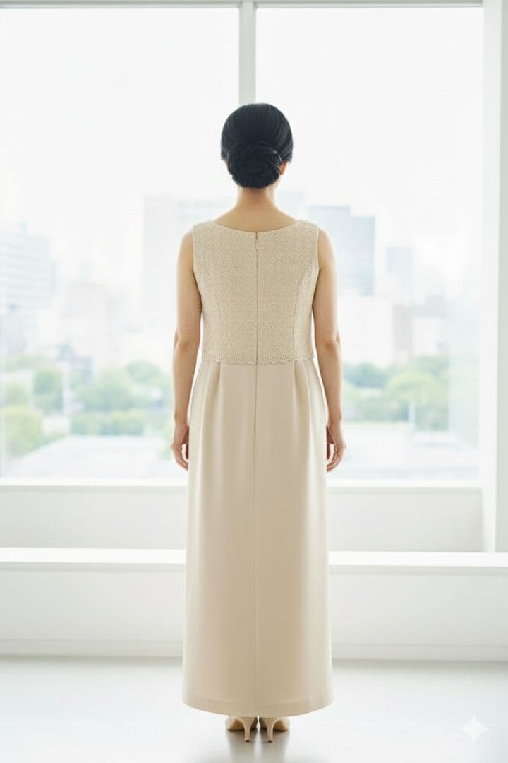 タグ付き(13) GENET VIVIEN レースカバーアップドレスワンピース