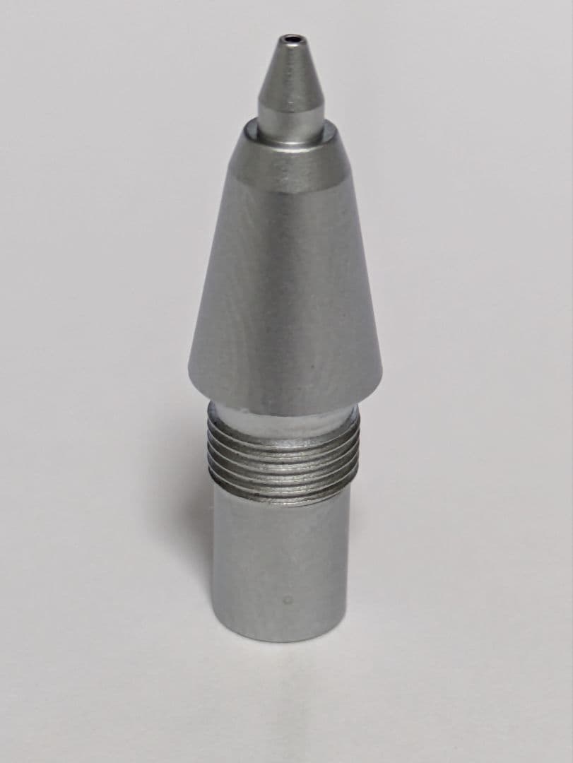 野原工芸 旧型固定式口金 艶消しシルバー